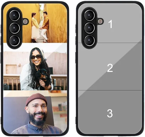 Miniatura 470 de Funda de teléfono personalizada para Samsung Galaxy S22+ / S22 Plus 5G, funda de TPU suave de vidrio templado antiarañazos personalizada con foto