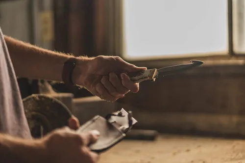 Miniatura 10 de Uncle Henry 185UH Next Gen - Cuchillo de hoja fija SS de alto carbono de 9.1 pulgadas con gancho de tripa de 4.3 pulgadas y mango de estaglón