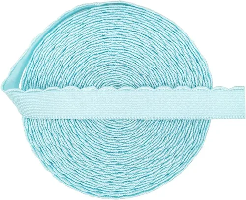 Miniatura 6 de DIY PARK 5 Yarda 1/2 "0.512 in Brillante Nylon Felpa Elástico Spandex Banda Hombro Correas Sujetador Correa Ropa Interior Lencería Costura Trim Negro