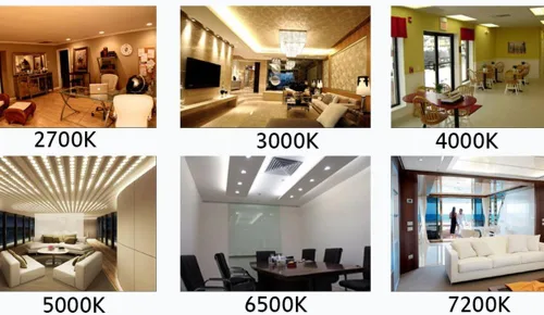 Miniatura 7 de Paquete de 10 focos LED GU10 de luz diurna, 5000 K regulables, iluminación empotrada equivalente a 5.5 W 50 W, 500 lúmenes, ángulo de haz de 38°