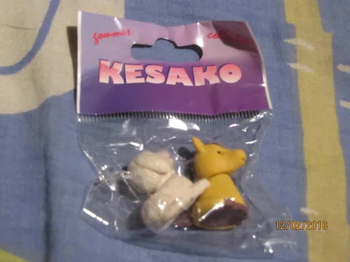 Miniatura 3 de Puzzle japonés Iwako, borradores extraíbles, zoológico de animales, juegp de 7