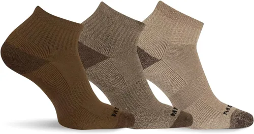 Miniatura 3 de Merrell Paquete de 3 calcetines de senderismo para mujer (pestaña de corte bajo/cuarto/tripulación)