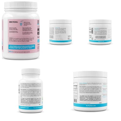 Miniatura 8 de ¡Yes You Can! Kit Detox Plus, Sustituto de Comidas de Fibra Pura Limpieza Diaria, Mezcla para Bebida, Potenciador de Batidos y Suplemento, Kit
