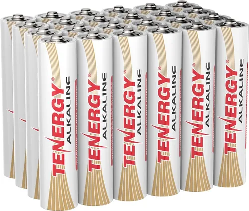 Miniatura 10 de Tenergy Batería alcalina AA de 1.5 V no recargable para relojes, controles remotos, juguetes y dispositivos electrónicos, pilas AA de repuesto, 24