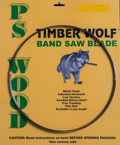 Miniatura 3 de Timber Wolf - Hoja de sierra de banda de 72 x 1/2 x 10 tpi, se adapta a Shopsmith, Magna de 11 pulgadas + más