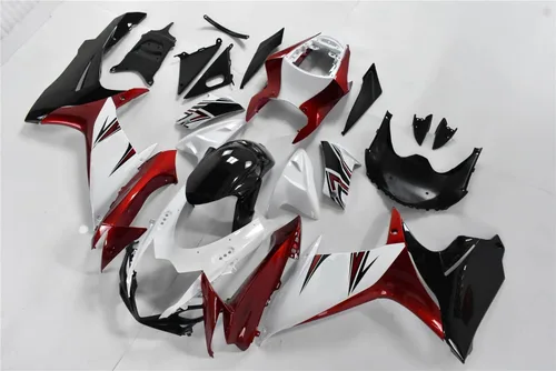 Miniatura 3 de Juego de carenado de plástico blanco y rojo para Suzuki GSXR 600/750 2011-2020 GSXR 600/750 ABS carrocería de repuesto GSX-R 600 750 Y063