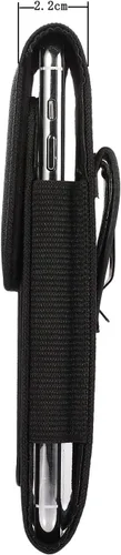 Miniatura 5 de Funda de nailon extra grande para teléfono celular con clip para cinturón para Samsung Galaxy S21 Ultra S22 Ultra S23 Ultra A05 A14 A04e A23 A13
