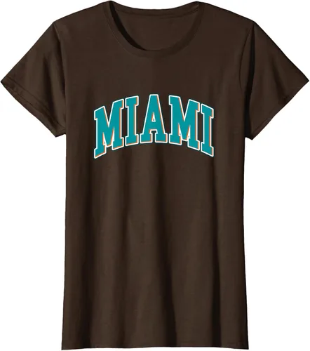 Miniatura 15 de Miami - Hometown Pride - Diseño retro - Camiseta clásica
