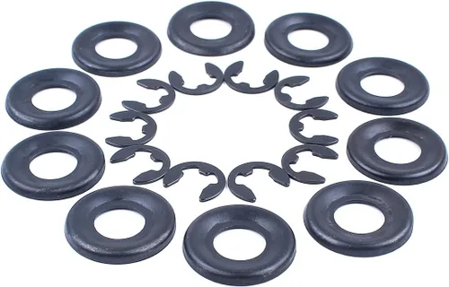 Miniatura 4 de Juego de 10 arandelas de embrague E-Clip para motosierra Husqvarna 362 365 371 372 385 390 570 575 576 XP motosierra #503 75 24-01/503 27 21-01