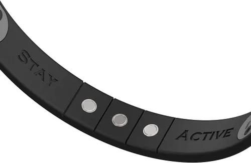 Miniatura 6 de Pulsera magnética definitiva, impermeable y se adapta a todas las muñecas, mantente activo Negro azul