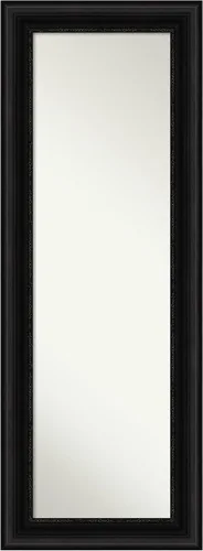 Miniatura 15 de Amanti Art Espejo negro de longitud completa para puerta, 53 x 19 pulgadas, espejo de pared alto negro abadía de longitud completa, montado