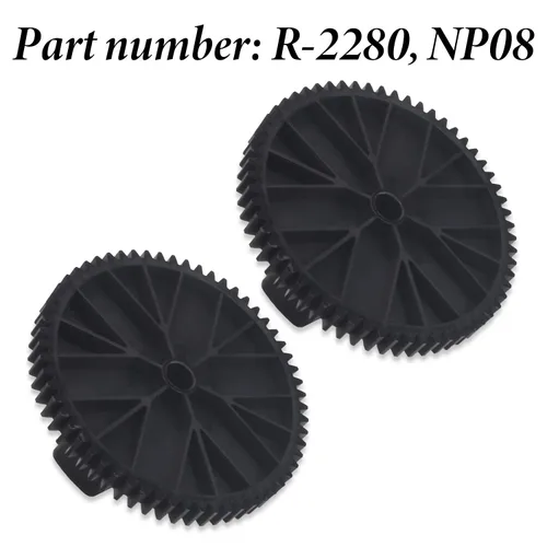 Miniatura 3 de KitchenKipper R-2280 - Barredora de césped de 42 pulgadas, engranajes de 60 dientes compatibles con la barredora de césped John D-eere/Brinly-Hardy