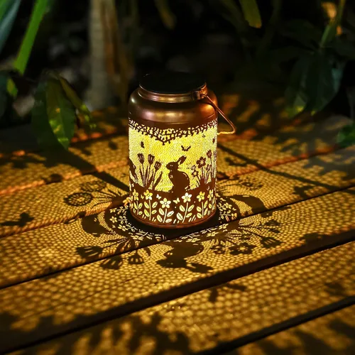 Miniatura 8 de Regalos para el Día del Padre, faroles solares para exteriores, impermeables, decoración de jardín, regalos de cumpleaños para mujeres, hombres