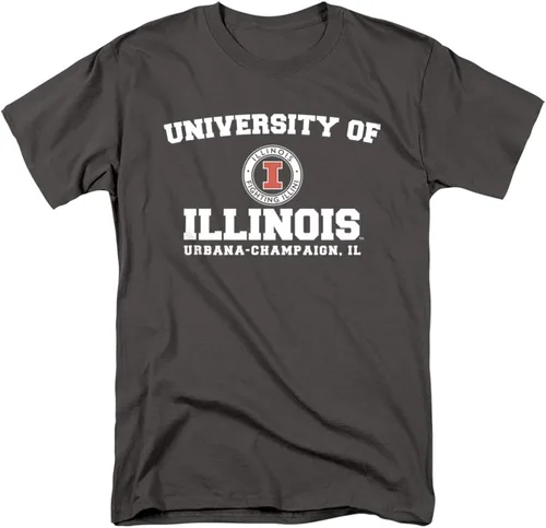 Miniatura 10 de University of Illinois Camiseta unisex para adulto con logotipo oficial del círculo