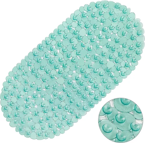 Miniatura 19 de Vannokor Tapetes para Bañera para Baño 27x14 Pulgadas, Tapete de Baño para Bañera se Siente Genial en Pies Cansados, Amigable Lavable a Máquina