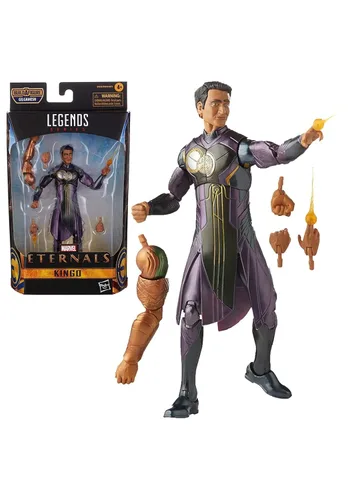 Hasbro Marvel Legends Series The Eternals - Figura de acción de 6 pulgadas, diseño inspirado en la película, incluye 4 accesorios, a partir de 4 años
