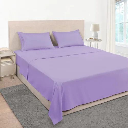 Miniatura 34 de Mejoroom Juego de sábanas de tamaño King – Sábanas y fundas de almohada de ropa de cama 1800 de lujo para hoteles – Sábana bajera con bolsillo