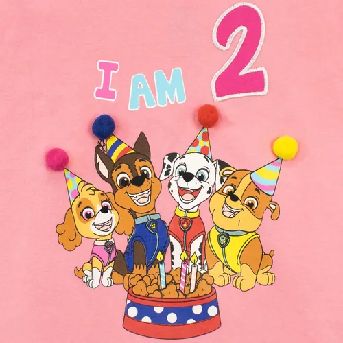 Miniatura 2 de Paw Patrol Camiseta de cumpleaños para niña