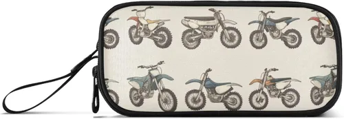 Miniatura 8 de Fisyme Estuche para lápices de texto con números negros de béisbol, caja de gran capacidad, organizador de papelería, bolsa personalizada