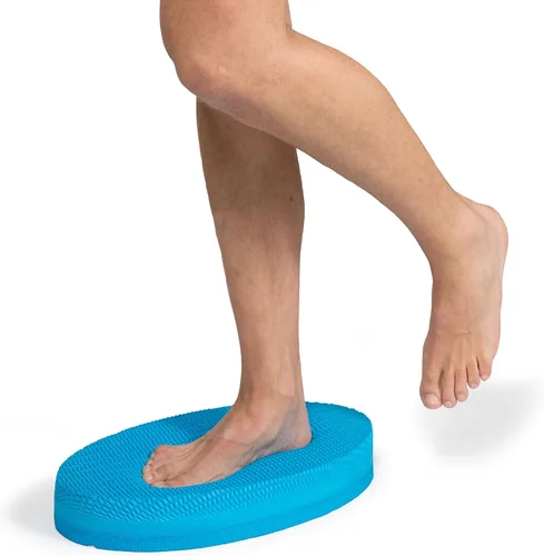 Miniatura 8 de OPTP Entrenador de estabilidad: almohadillas de equilibrio de espuma grandes para terapia física, fitness, pilates, yoga y danza, almohadilla