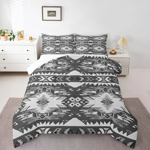 Miniatura 16 de Feelyou Juego de ropa de cama de vaca de las Highland para niños, edredón de ganado con girasol para niñas, adolescentes, juego de edredón