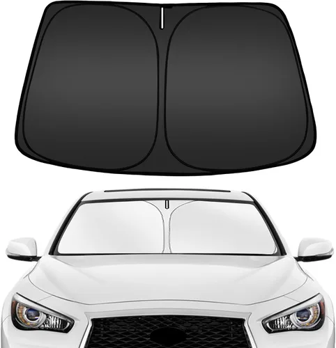 Miniatura 39 de ARISMOTOR - Parasol plegable para parabrisas para Honda Civic 11.ª generación 2022-2025 2026, protector de visera de sol personalizado para ventana