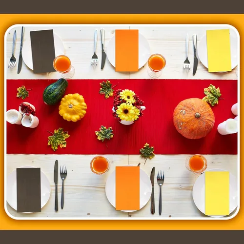 Miniatura 6 de Qilery 120 servilletas de papel desechables de Acción de Gracias, 3 capas, toalla de mano, decoración para baño, cena, cocina, suministros de fiesta