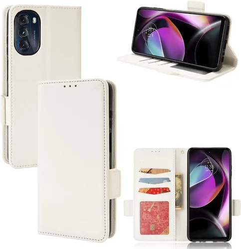 Miniatura 174 de Funda de piel sintética compatible con Motorola Moto E22 4G, funda de piel sintética compatible con Motorola Moto E22i 4G, color negro