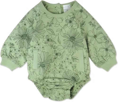 HonestBaby Multipack Short Romper Sets and Dresses 100% Organic Cotton for Infant Baby and Toddler Boys, Girls, Unisex