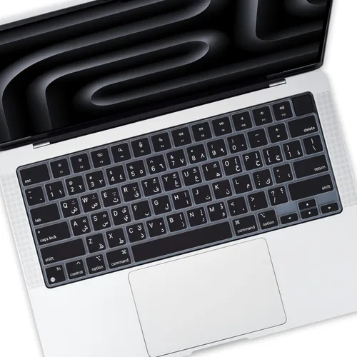Miniatura 16 de Funda de teclado coreano para Apple MacBook Air 2025 2024 2023 con chip M4 M3 M2 de 15.3 pulgadas A3241 A3114 A2941, MacBook Air de 13.6 pulgadas