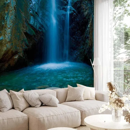 Miniatura 2 de artgeist Mural de Pared Cascada 135x106 pulgadas - Papel Tapiz Autoadhesivo XXL Despegar y Pegar Removible Adhesivo Grande Lámina Decoración de #08