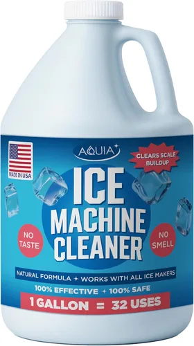 Limpiador y descalcificador de máquina de hielo de galón | Limpiador de máquina de hielo para todas las marcas; Opal, Scotsman, Manitowoc, Affresh,