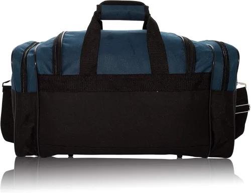 Miniatura 48 de Bolsa de lona, de DALIX, para el gimnasio, para viajar, 17 pulgadas