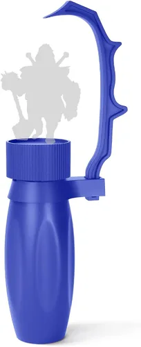Miniatura 11 de Mango de Pintura WH01 para Miniaturas de Juego de Guerra con Bases de Modelo (Negro)