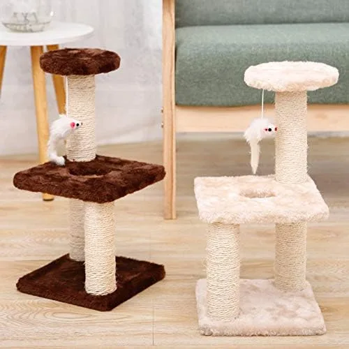 Miniatura 5 de Rascador de gato con marco de escalada para gatos, juguete para gato, cuerda de sisal, árbol de gato, gatito, parque infantil, muebles para mascotas