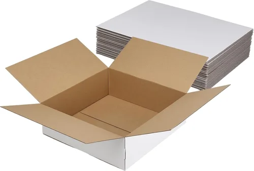 Miniatura 6 de Hoikwo Paquete de 40 cajas de envío de 4 x 4 x 2 para pequeñas empresas, cajas de cartón de embalaje negras, caja de embalaje de correo móvil