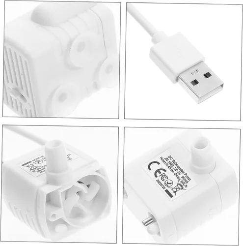 Miniatura 9 de Bomba dispensadora de agua Accesorios de buceo Dc Bomba de agua sumergible Fuente para mascotas Beber Perro Gato Mini