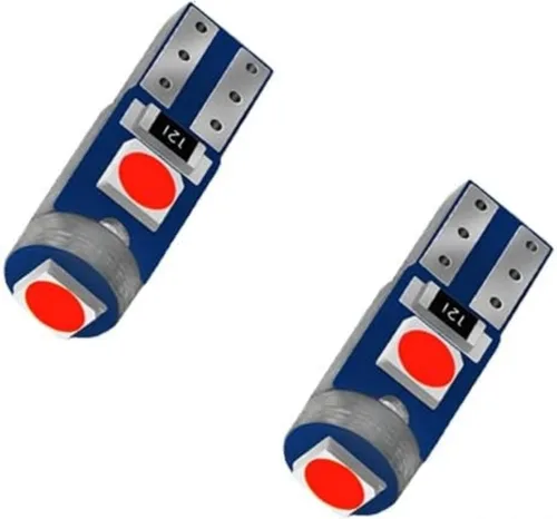 Miniatura 3 de Bombilla LED para tablero de luces súper rojas brillantes, T5 74 37 Bombilla LED con enchufe de bloqueo giratorio PC74 PC37, para tablero