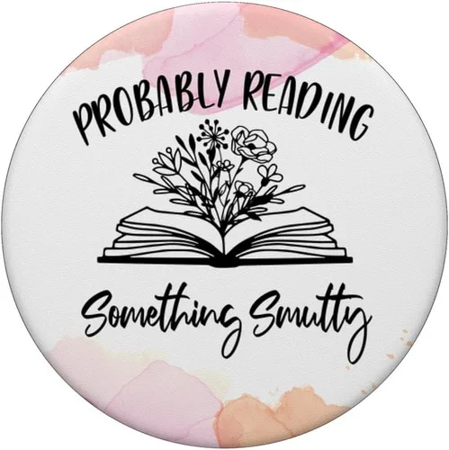 Miniatura 3 de Lector de gusano de biblioteca probablemente leyendo algo smutty PopSockets intercambiables PopGrip