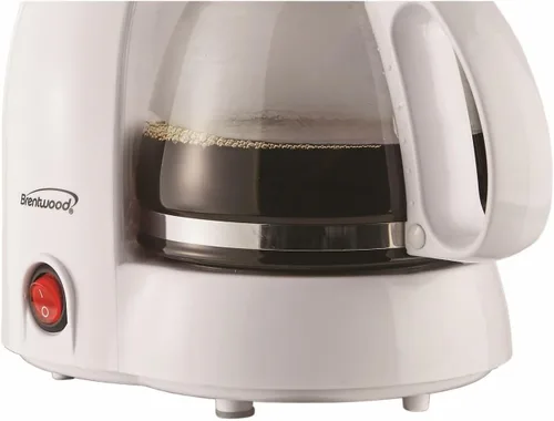 Miniatura 6 de Brentwood Cafetera de 4 tazas (blanco)