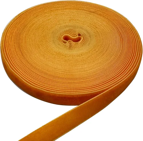 Miniatura 39 de Bobina de cinta de terciopelo de 10 yardas, disponible en muchos colores (Beige, 1 1/2 pulgadas)