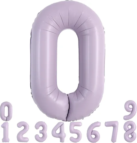 Miniatura 75 de TONIFUL 40 Inch Pastel Blue Number 8 Foil Balloons Large Mylar Foil Digital 8 Balloons for 8th Birthday, Gender Neutral Party, Baby Shower, Oro rosa