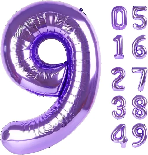 Miniatura 323 de Globo de cumpleaños número 4 dorado de 40 pulgadas, globos gigantes del número cuatro 14 24 34 40 44 2024, globos grandes de lámina de mylar para Oro
