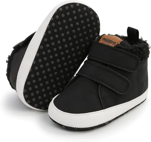 Zapatos deportivos para bebés, niños y niñas, botas de nieve para bebés, suela antideslizante, para recién nacidos, para primeros pasos, zapatos de