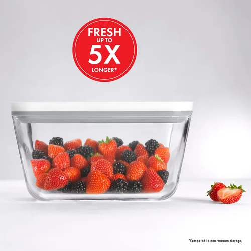 Miniatura 6 de ZWILLING Fresh & Save - Sellador al vacío de mano + almacenamiento de alimentos de vidrio de 3 piezas
