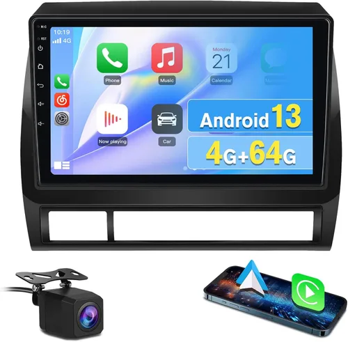 Miniatura 8 de AWESAFE Estéreo de coche Android para Toyota Tacoma 2005-2015, 5G WiFi 9 pulgadas, unidad principal de pantalla táctil, Tacoma Radio, actualización