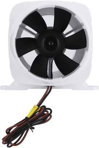 Miniatura 5 de Soplador en línea de 4 pulgadas, 12 V, 270 CFM, ventilador eléctrico en línea de sentina marina, ventilador de ventilación fuerte para yate