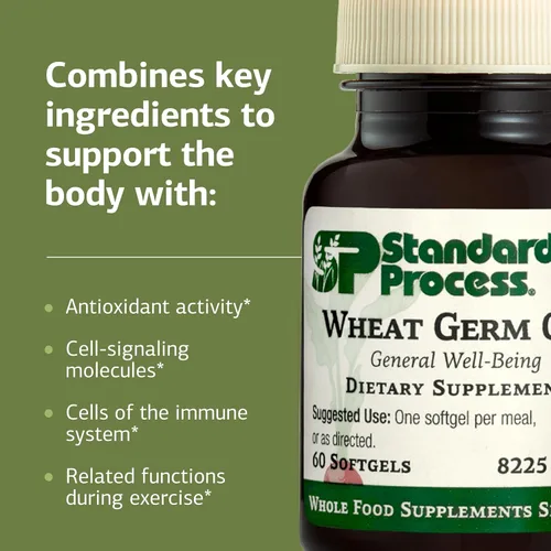 Miniatura 4 de Aceite de germen de trigo de proceso estándar, ejercicio de alimentos integrales, antioxidante y apoyo inmunológico con aceite de germen de trigo