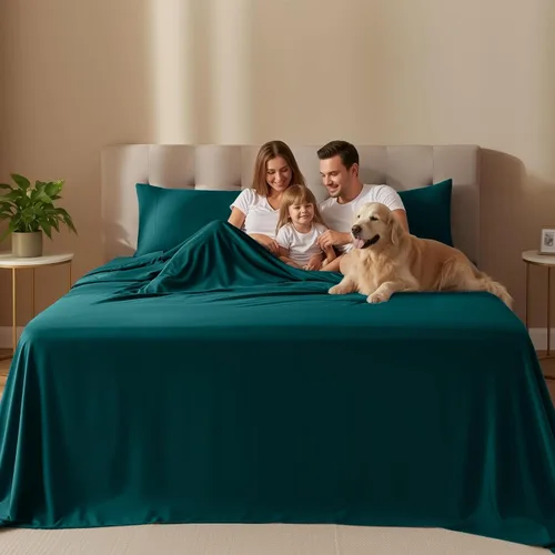 Miniatura 2 de Utopia Bedding Juego de sábanas tamaño Queen, sábanas de 4 piezas, microfibra suave y transpirable, incluye 1 sábana bajera, 1 sábana encimera y 2