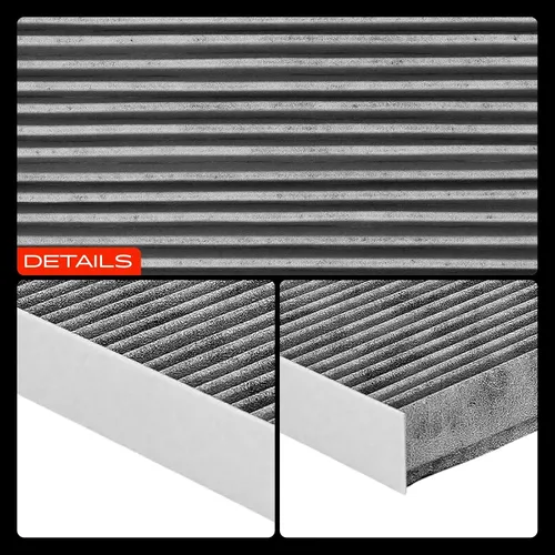Miniatura 8 de A-Premium Filtro de aire de cabina con carbón activado compatible con Honda y Acura - Civic, CR-V, CRV, Accord, Odyssey, CSX, ILX, MDX, RDX, TLX